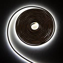 Banda LED Neon Flex, 5m, Alba, 24V JSUNSPT-NEON-2835-1-24V