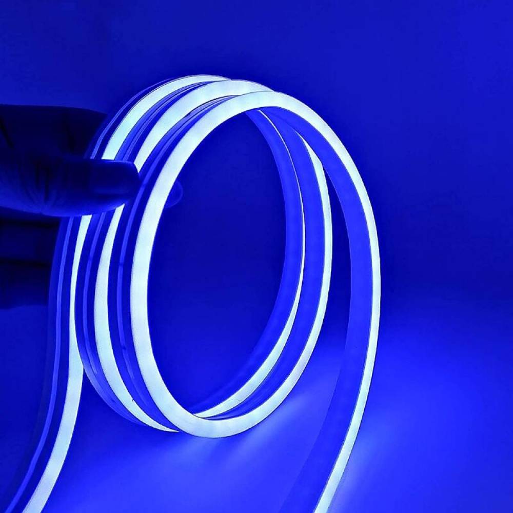 Banda LED, Neon Flex, 24V, 5m, albastra, JSUNSPT-NEON-2835-1-24V-Blue Art