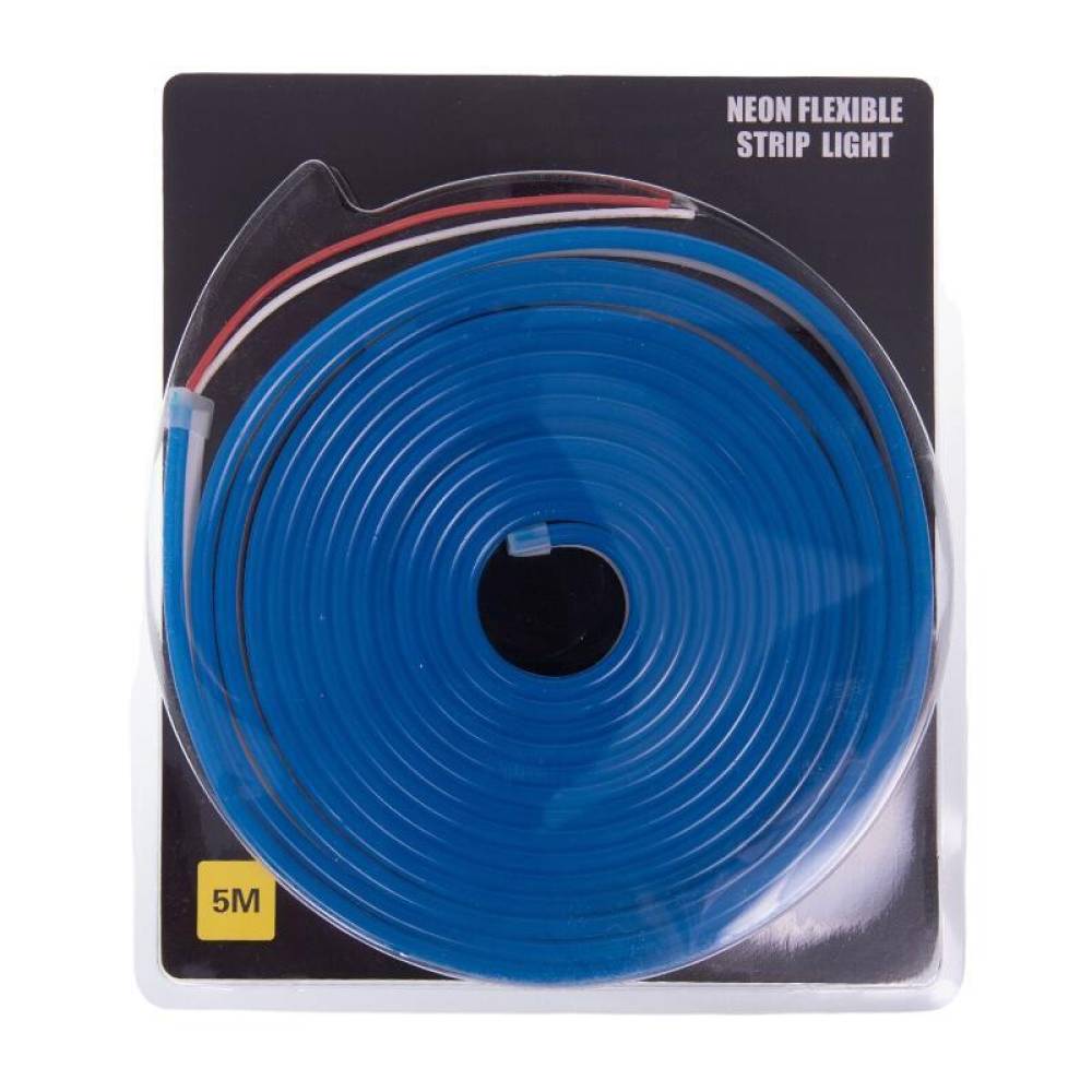 Banda LED, Neon Flex, 24V, 5m, albastra, JSUNSPT-NEON-2835-1-24V-Blue Art