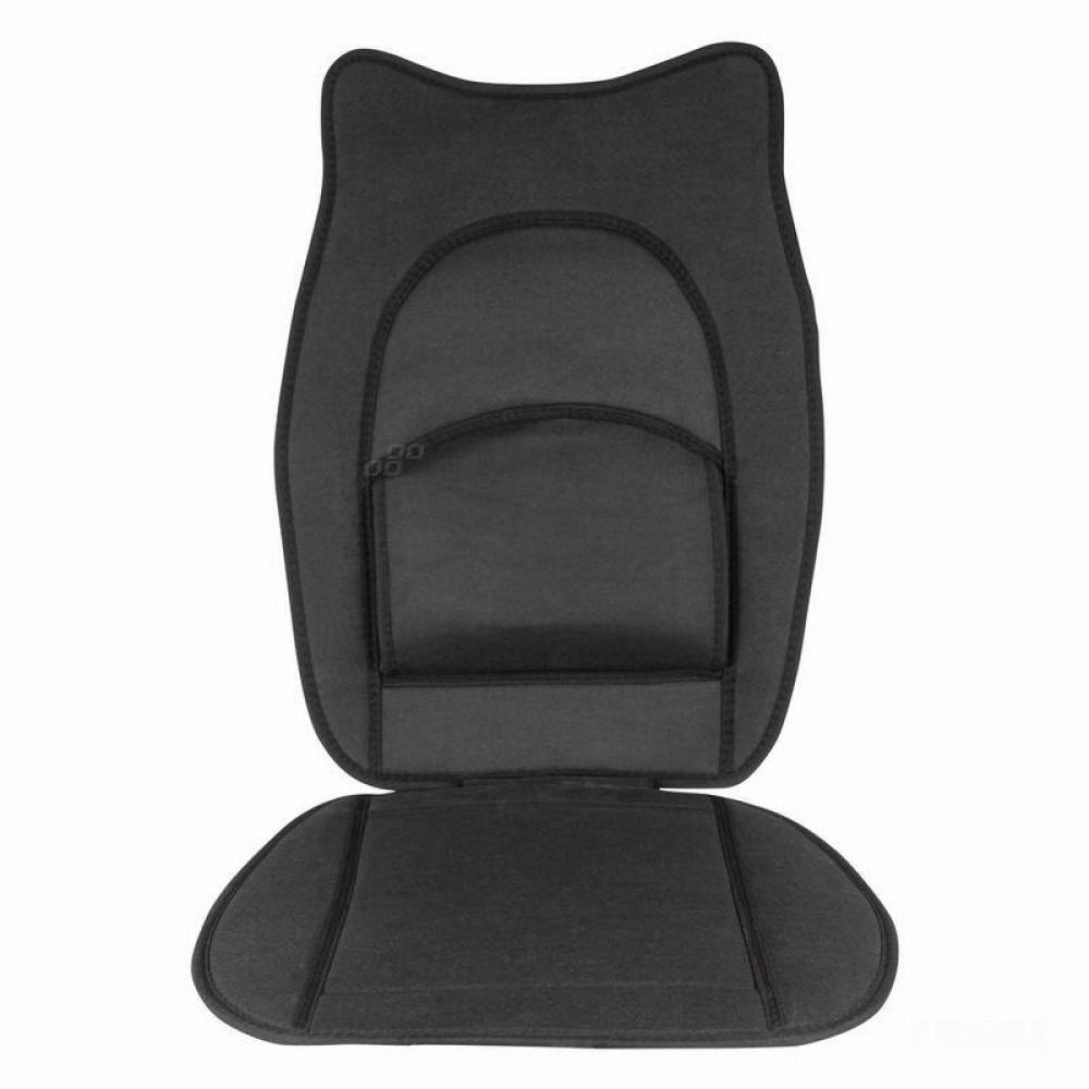 Husa scaun cu suport lombar, neagra, CSM-05, 02959 Amio 