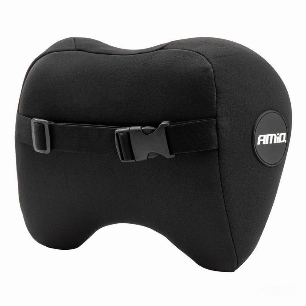 Perna tetiera, cu spuma memorie, neagra, CSH-05, 02961 Amio