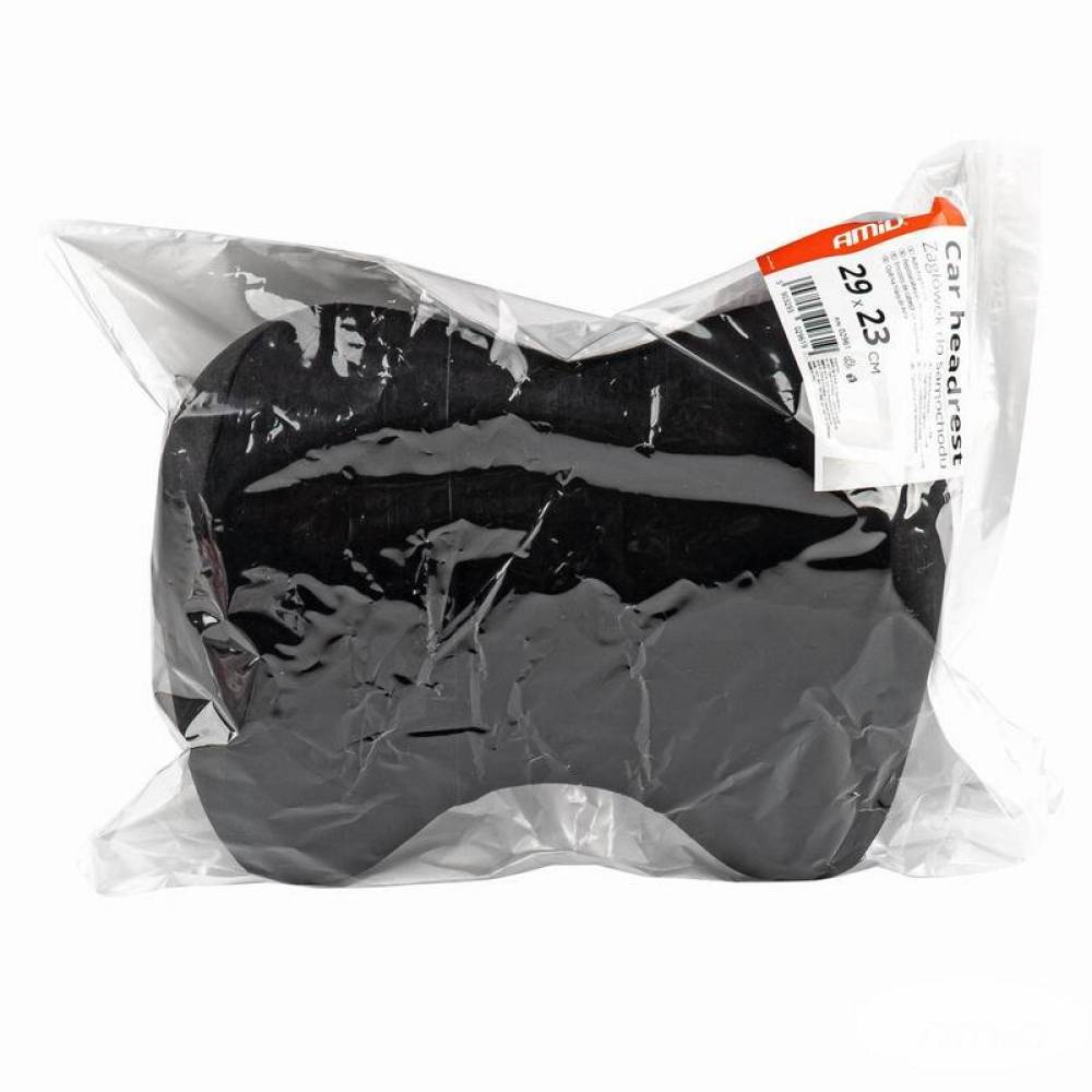 Perna tetiera, cu spuma memorie, neagra, CSH-05, 02961 Amio