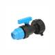 Robinet scurgere bazin IBC, fi60mm, cu conector furtun PVC fi25mm, EW82