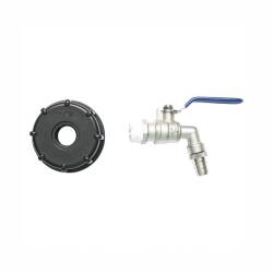 Robinet scurgere bazin IBC, fi60mm, 1/2