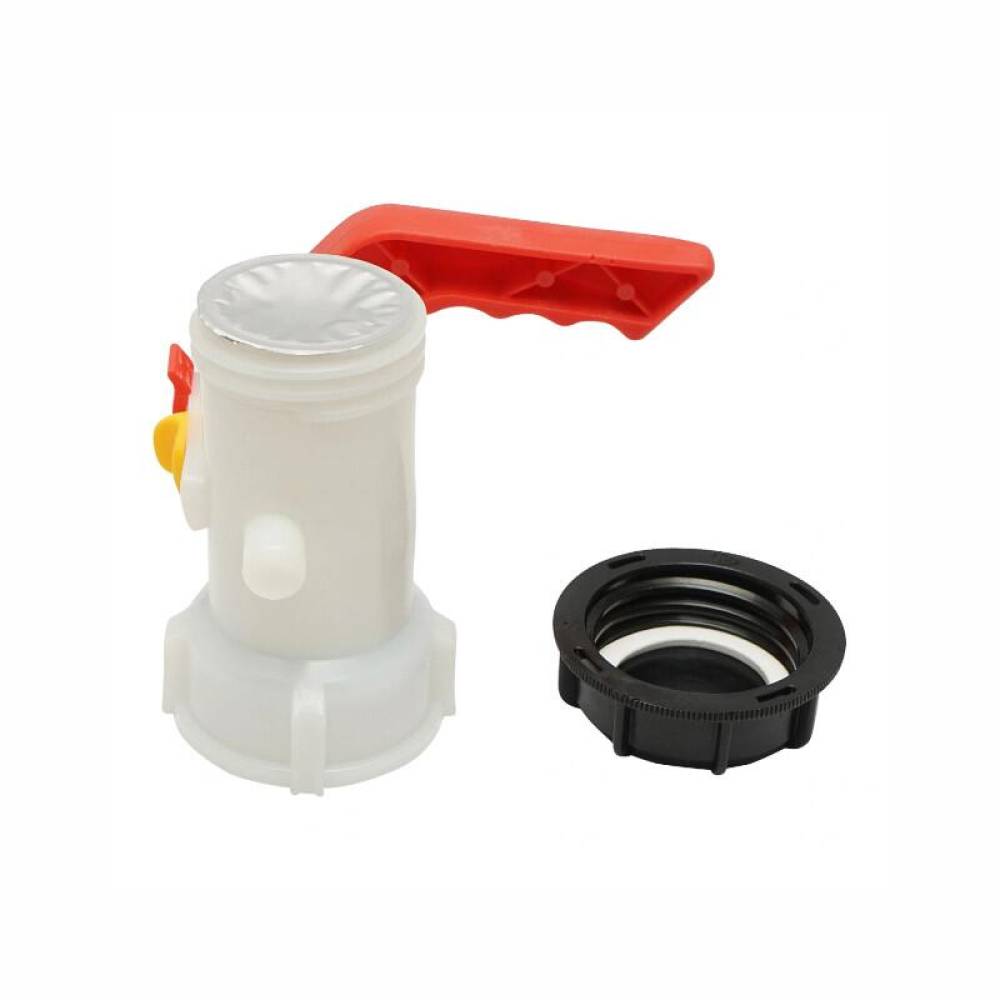 Robinet scurgere bazin IBC, fi60mm, cu buson, din plastic, EW84 Robinet scurgere bazin IBC, fi60mm, cu buson, din plastic, EW84