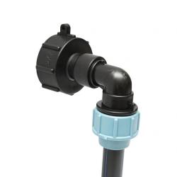 Robinet scurgere bazin IBC, fi60mm, 3/4', cu prelungire 250mm, EW86