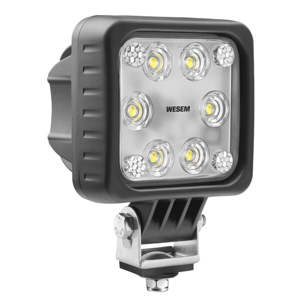 Proiector lucru 100x100, LED, 12-24V, 4000lm, 12°, mufa DT04-2P, LEDXA.55509 Wesem