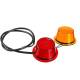 Set 2 bucati modul LED NEON, rosu cu galben, pentru lampi gabarit, cablu 700mm, MDPC2624 Horpol