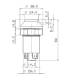 Intrerupator stergatoare 12/24V, 50A, 4pini, Case, Steyr, Fendt 133700580005, X8302400870 BKss75