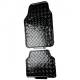 Set 4 covorase universale 65x47, din cauciuc cu aspect aluminiu, negru, APA5000 Race Sport