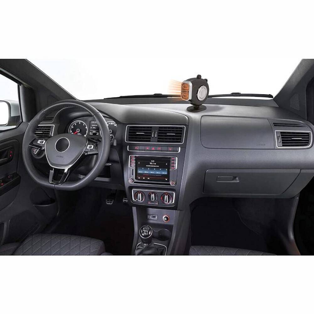 Ventilator 12V, 2 in 1, aeroterma dezghetare parbriz, 12-24V 150W, CHF0801 Car+ 