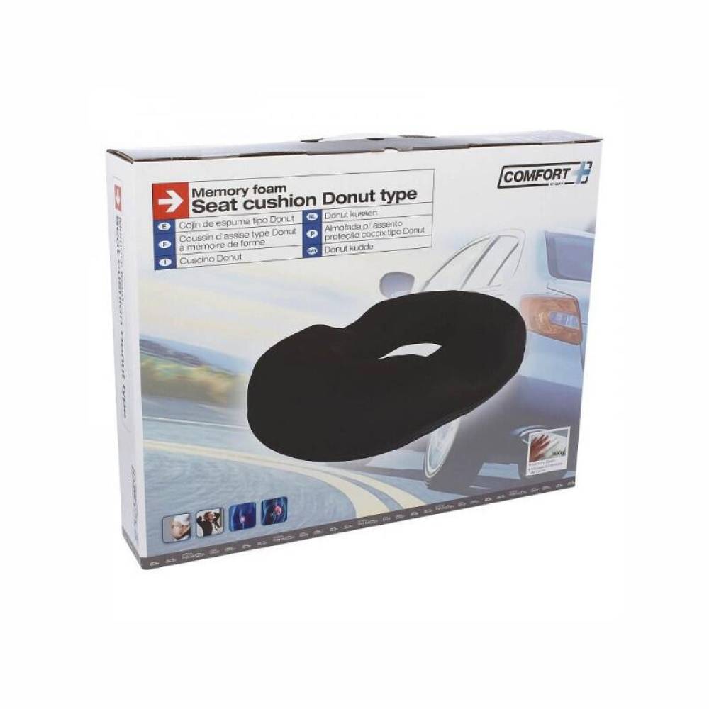 Perna rotunda cu spuma memorie, 43x34.5cm, tip gogoasa, Comfort+, RK19006 Car+