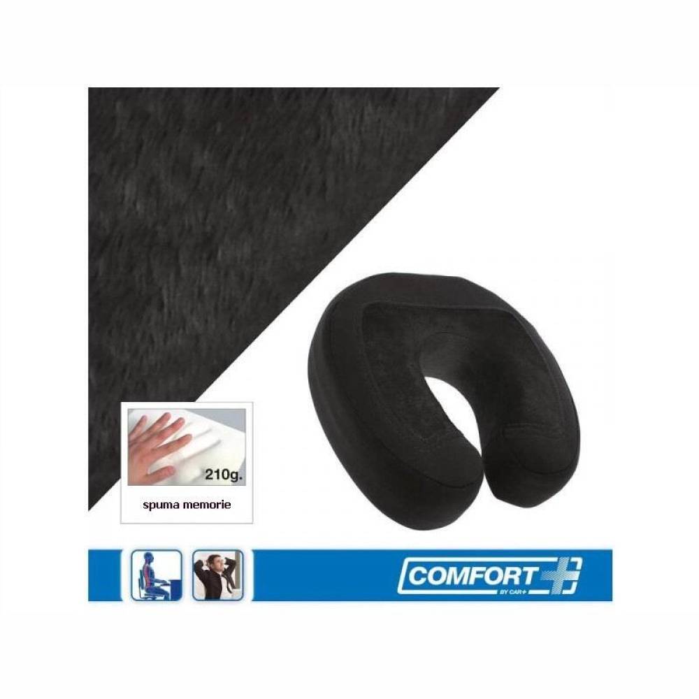Perna suport gat cu spuma memorie, 27x27cm, Comfort Plus, RK19026 Car+ Perna suport gat cu spuma memorie, 27x27cm, Comfort Plus, RK19026 Car+