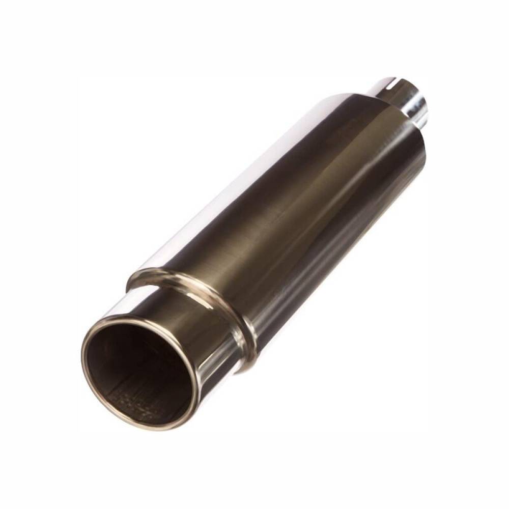 Toba sport finala, 440x61mm, din otel inoxidabil, ovala, Silencer PAN8000 RaceSport 