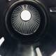 Toba sport finala, 440x61mm, din otel inoxidabil, ovala, Silencer PAN8000 RaceSport 