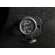 Priza cu 2 USB, incastrabila, cu LED albastru, 12-24V, 3.1A, cu panou montare, 63210 Carmotion