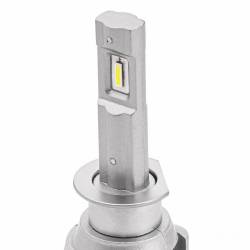 Set 2 becuri H1, LED CSP, 10-16V, 40W, 6500lm, 6500K, extra 400% putere, X1 Series, 02963 Amio