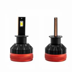 Set 2 becuri H3, LED, 9-16V, 90W, 9900lm, 6500K, Canbus, X3 Series, 02978 Amio