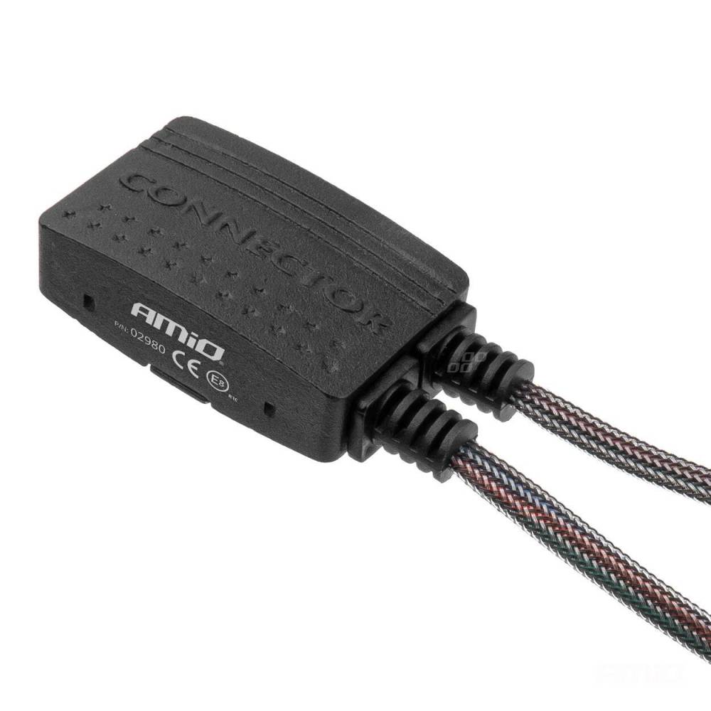 Set 2 becuri H7, LED, 9-16V, 90W, 9900lm, 6500K, Canbus, X3 Series, 02980 Amio