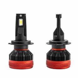 Set 2 becuri H7, LED, 9-16V, 90W, 9900lm, 6500K, Canbus, X3 Series, 02980 Amio
