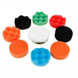 Set bureti si discuri polisare cu adaptor, 10 bucati, 63527 Carmotion
