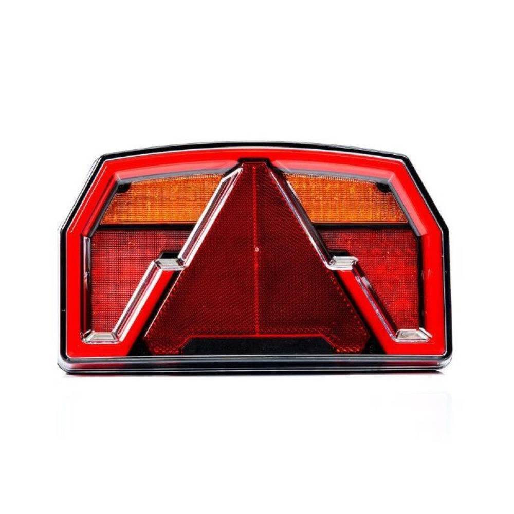 Lampa stop 240x140, cu LED, 3 functii, cu mufa, cu Canbus antieroare, stanga / dreapta,FT-371 NT LED O Bajonet 5 pini Fristom