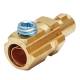 Conector pentru cablu sudura fi 9mm, diametru fi 10-25mm, negru, BK87915