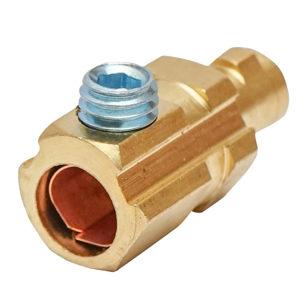 Conector pentru cablu sudura fi 9mm, diametru fi 10-25mm, rosu, BK87915