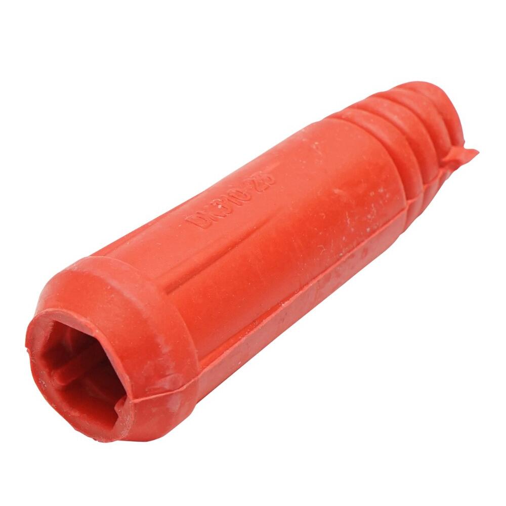 Conector pentru cablu sudura fi 9mm, diametru fi 10-25mm, rosu, BK87915