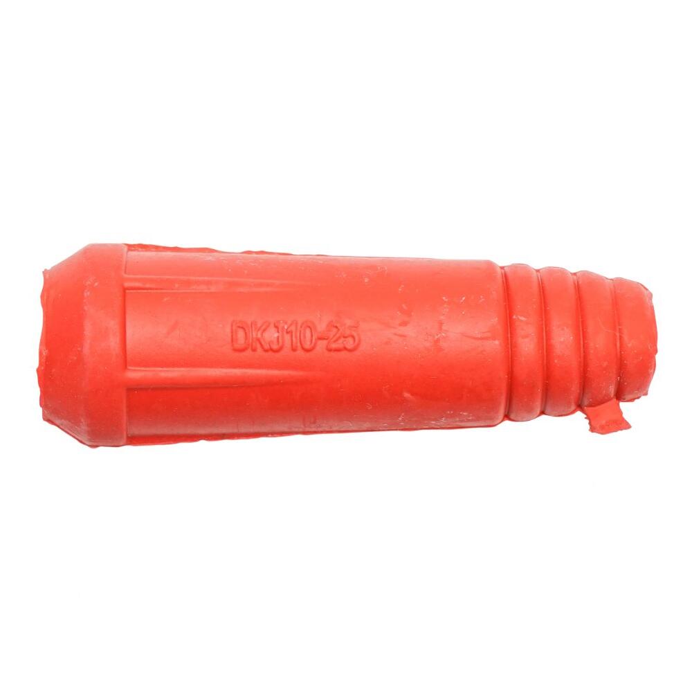 Conector pentru cablu sudura fi 9mm, diametru fi 10-25mm, rosu, BK87915