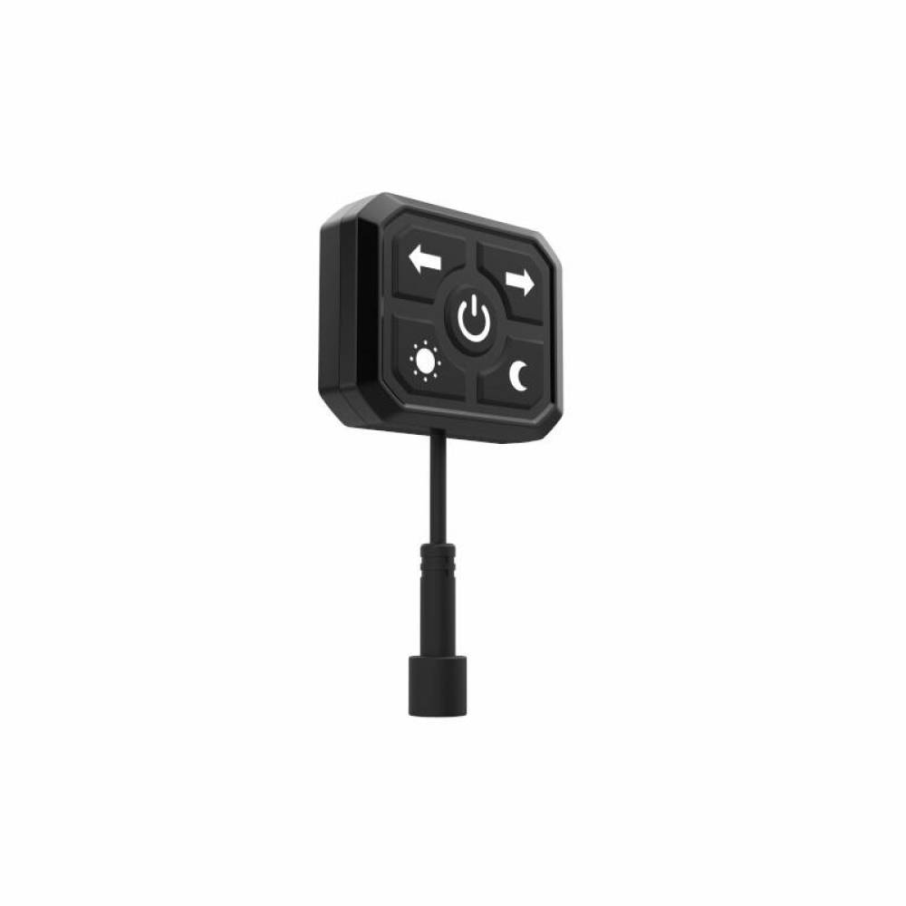 Proiector stroboscopic, girofar bara, 47cm, LED, galben, 12-24V, 13W, cu telecomanda, Super Slim, BLK0044 TruckLed