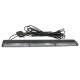 Proiector stroboscopic, girofar bara, 47cm, LED, galben, 12-24V, 13W, cu telecomanda, Super Slim, BLK0044 TruckLed