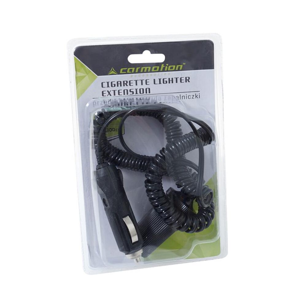 Cablu prelungitor cu priza si stecher, 3m, 12/24V, 6A, 58624 Carmotion 