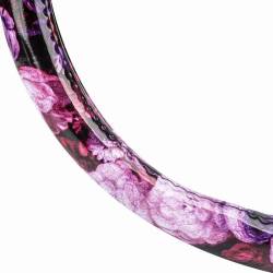 Husa volan, 37-39cm, model floral violet, SWC-47-M, 02988 Amio Husa volan, 37-39cm, model floral violet, SWC-47-M, 02988 Amio