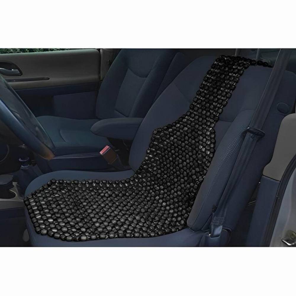 Husa scaun din lemn cu bile negre, 42732 CarCo