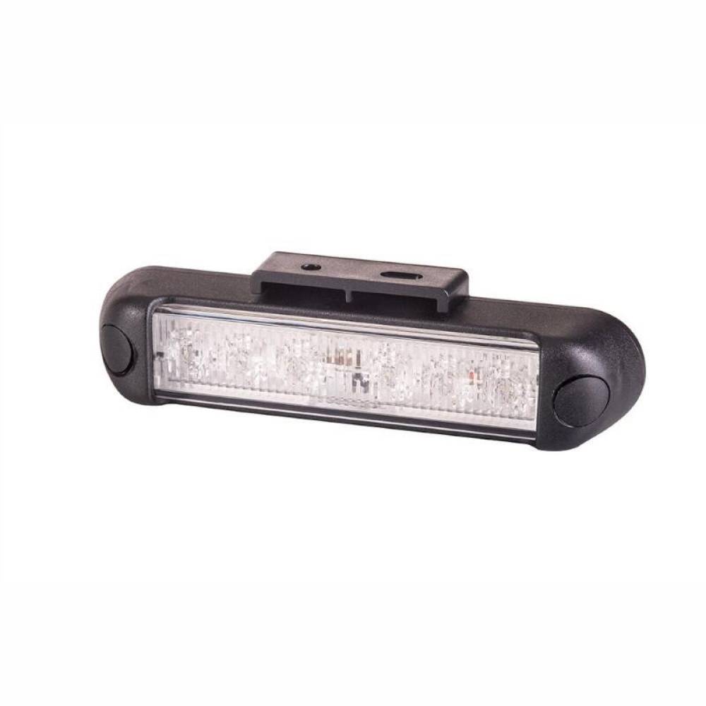 Set 2 proiectoare zi DRL 130x28.5mm, LED, 12-24V, 10W, cu suport prindere, LDR2783 Horpol