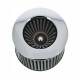 Filtru aer sport argintiu-crom, cu 4 adaptori, AFSTGRY SwissDrive