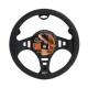 Husa volan 37-39cm, neagra cu cusatura rosie, Hand Made Artisan HMA20BR Car+