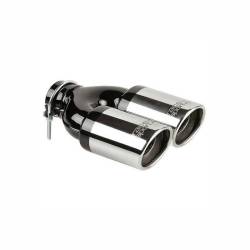 Ornament toba esapament dubla, 240x65mm, Twin Silencer, 4008055 RaceSport 