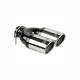 Ornament toba esapament dubla, 240x65mm, Twin Silencer, 4008055 RaceSport 