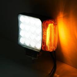 Far cu lampa semnalizare, LED, set 2 buc,stanga si dreapta, FG89, TruckLed Far cu lampa semnalizare, LED, set 2 buc,stanga si dreapta, FG89, TruckLed