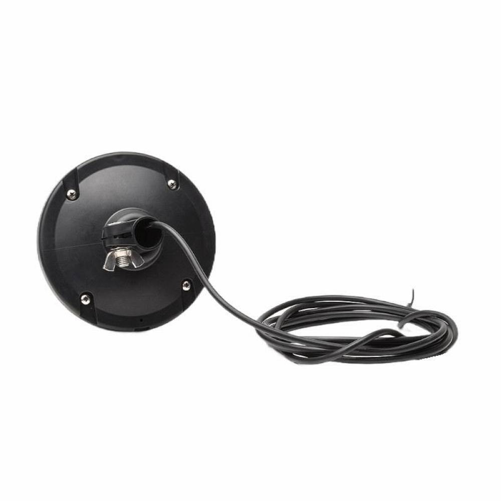 Girofar 12-24V, h173, LED, prindere cu tija fixa, cablu 3m, galben, W126 868.6D Was