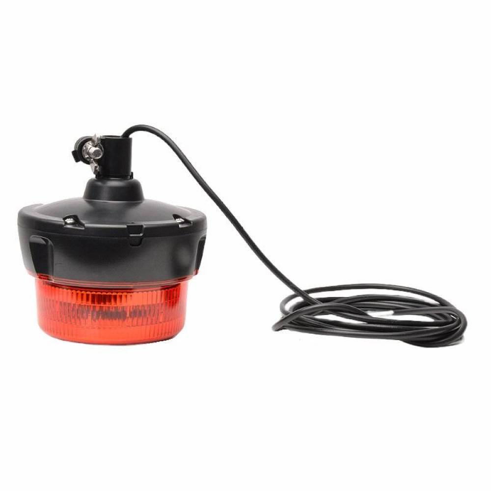 Girofar 12-24V, h173, LED, prindere cu tija fixa, cablu 3m, galben, W126 868.6D Was