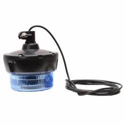 Girofar 12-24V, h173, LED, prindere cu tija fixa, cablu 3m, albastru, W126 867.6D Was Girofar 12-24V, h173, LED, prindere cu tija fixa, cablu 3m, albastru, W126 867.6D Was