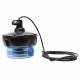 Girofar 12-24V, h173, LED, prindere cu tija fixa, cablu 3m, albastru, W126 867.6D Was