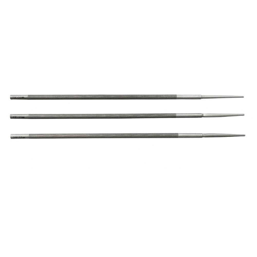 Set 3 pile rotunde, ascutire drujba 200x5.6mm BK77175 Breckner Germany Set 3 pile rotunde, ascutire drujba 200x5.6mm BK77175 Breckner Germany