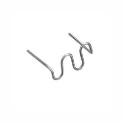 Set 100 cleme tip S, pentru pistol sudat-lipit plastic, crapaturi mari sau curbate, 0.6mm, K18028-6 Art