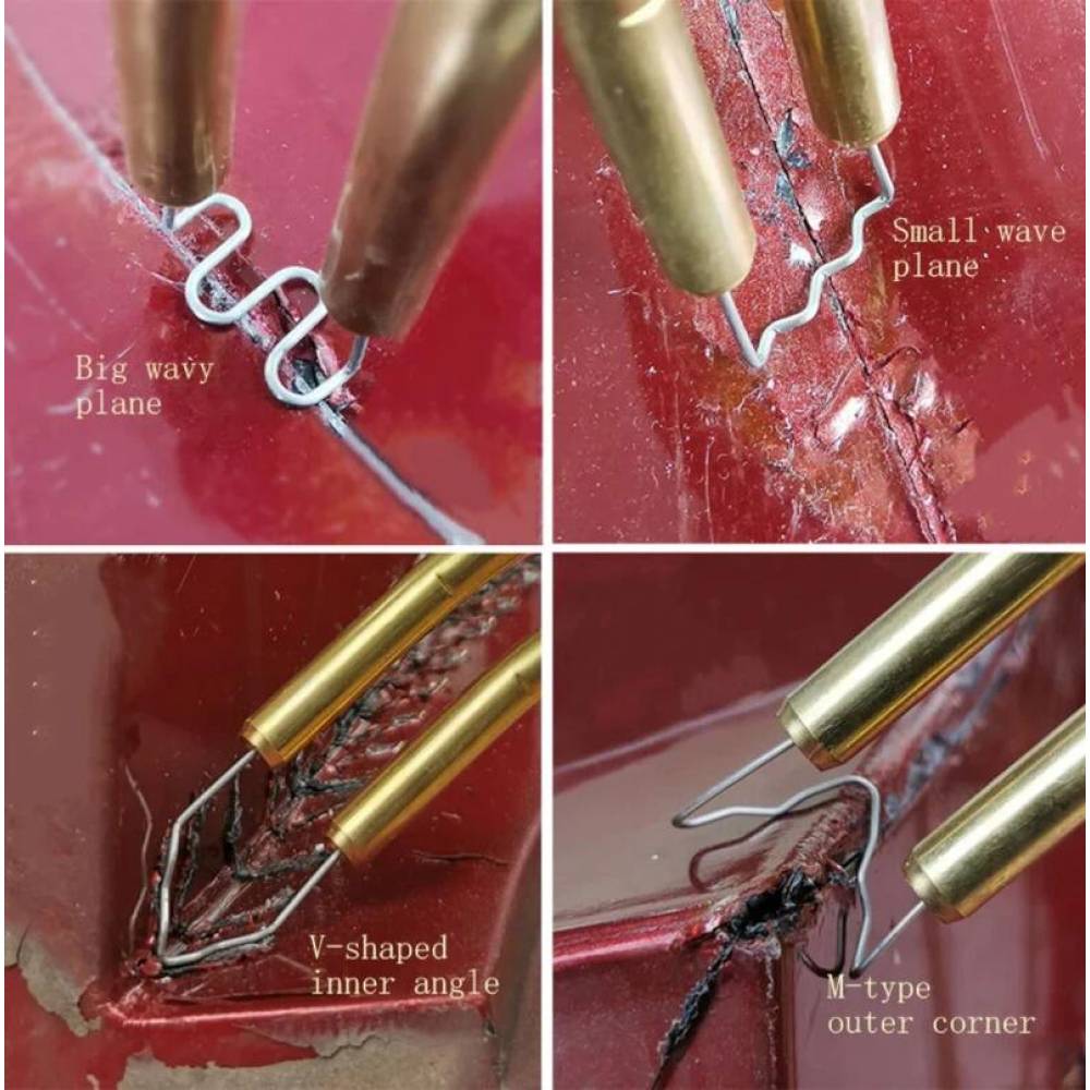 Aparat pentru lipit-sudat plastic, set pentru repararea fisurilor din plastic cu cleme, FST-H50 Art