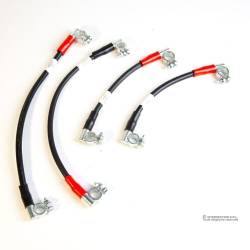 Cablu conector baterii - 40cm, 50mm2, borne 90gr hyb LA40/50