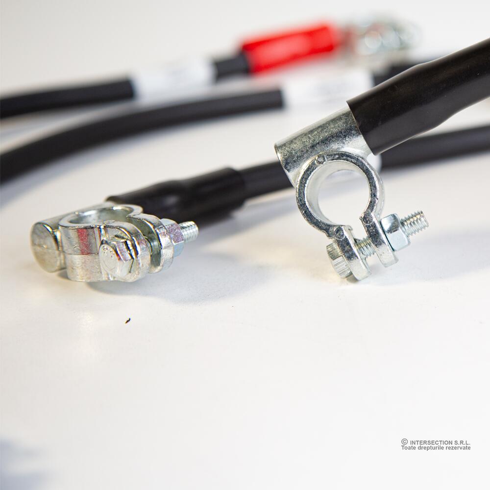 Cablu conector baterii -25cm, 35mm2, borne 90gr hyb LA25/35